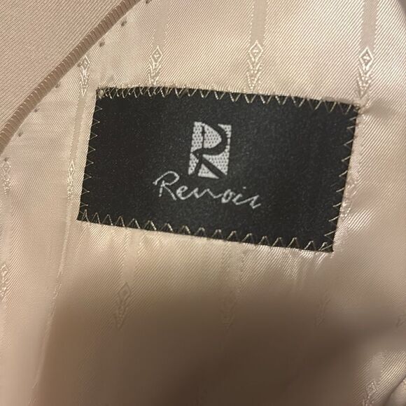 Renoir Men’s 2 Piece Tan Suit (Pants and Jacket) - Picture 5 of 8